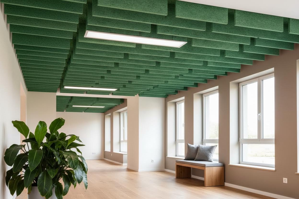 Баффлы, острова, панели: акустические решения для современного интерьера