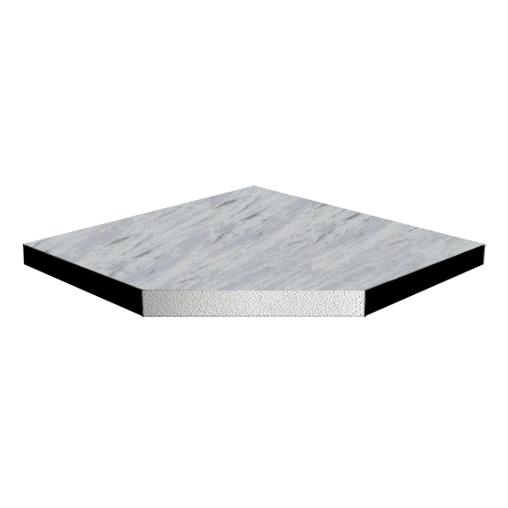 Плита фальшпола из сульфата кальция (КМ0) K&R Design S36St/PVC ASPECT 2/k