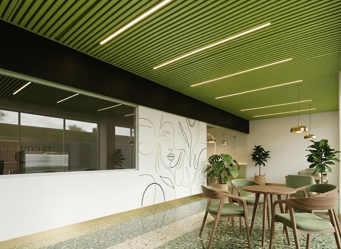 K&R Design: кубообразные потолки — объём и характер