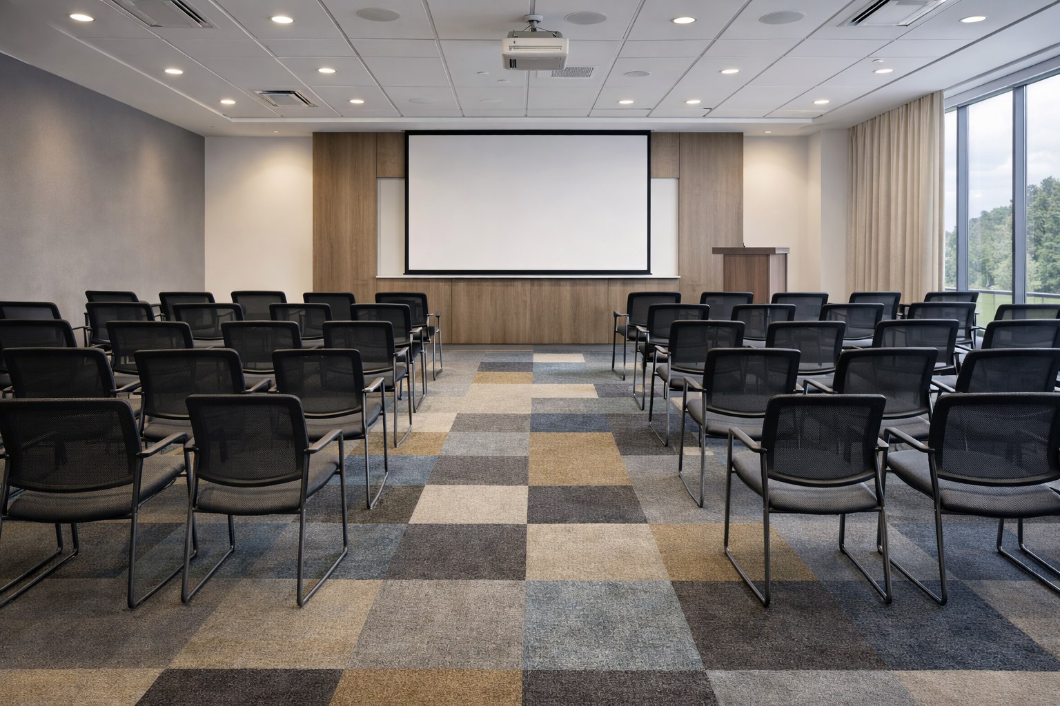 Ковровая плитка K&R Design, коллекция Winter: надёжное покрытие для коммерческих помещений