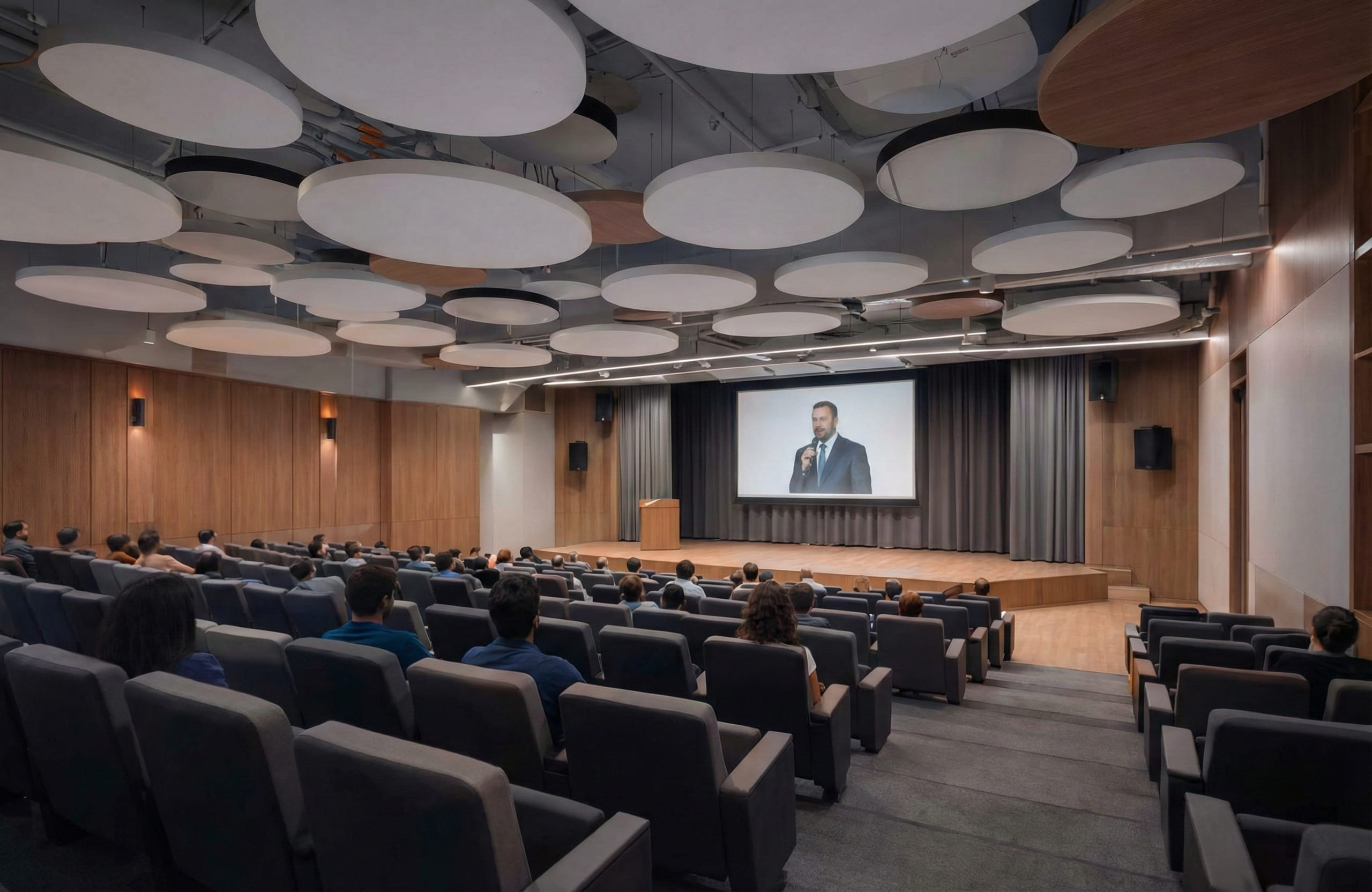 Звукопоглощающие потолки: комфорт и эстетика в каждом элементе