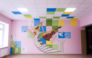 Потолки для детских учреждений и школ