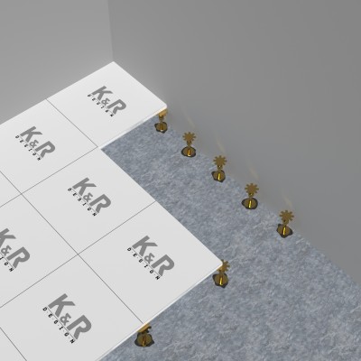 Неразъемный фальшпол из Сульфата кальция